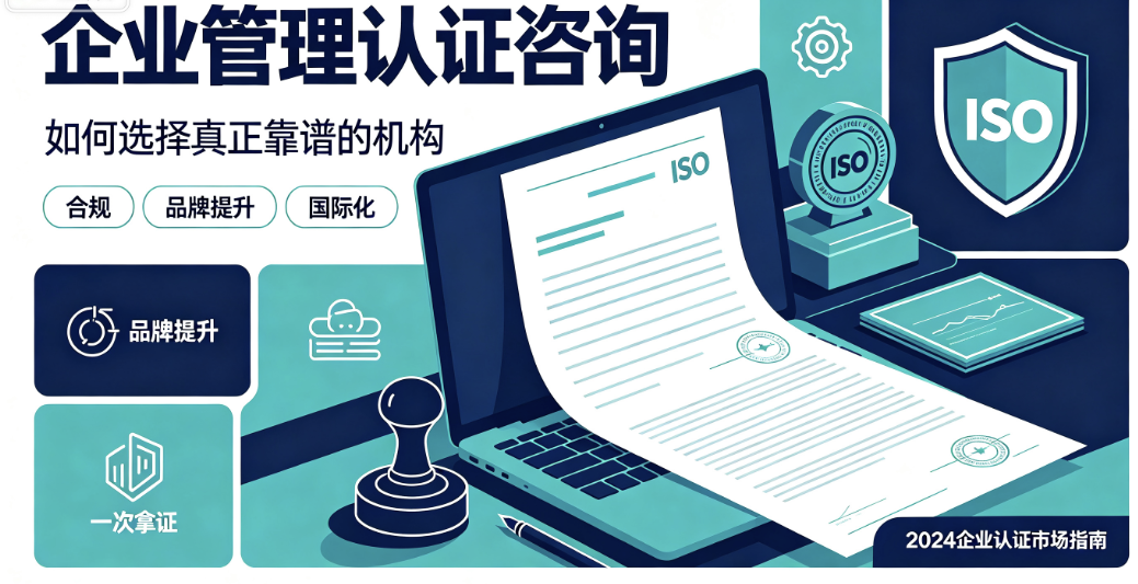 企业管理认证咨询：如何选择一家真正 “靠谱” 的机构？