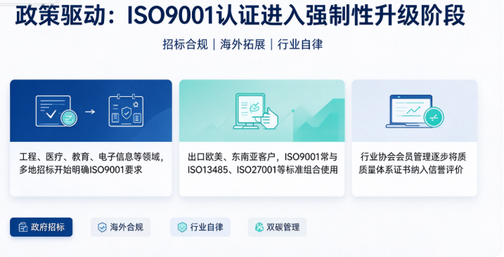 为什么越来越多企业必须做 ISO认证？政策、市场、真相全解析