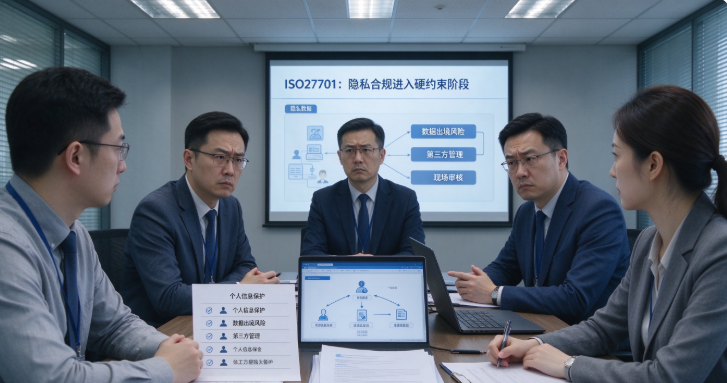 ISO27701隐私信息管理认证：从政策风险到实操解决方案