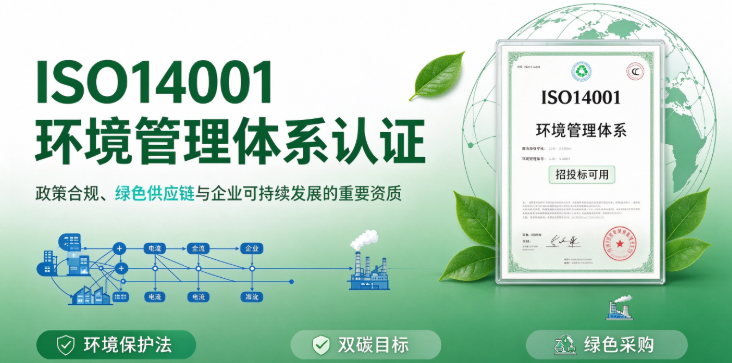 ISO14001环境管理认证：从政策到实操，你需要知道的“费用真相”
