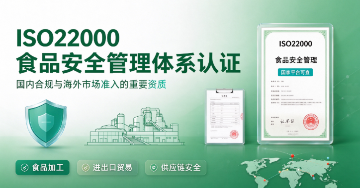 ISO22000食品安全管理认证：从政策到实操，选择最合适的咨询机构
